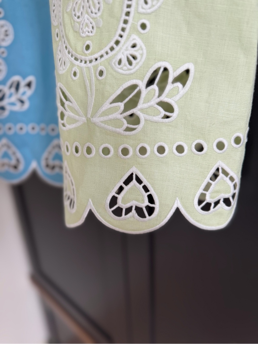 FARM Rio Multicolor Embroidered Euroflax™ Premium Linen Midi Dress | S - Picture 4 of 13